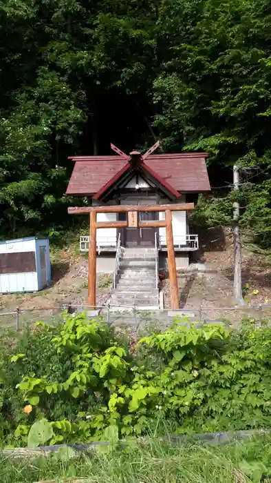 上盤渓神社の本殿