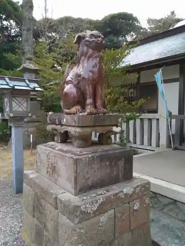 大洗磯前神社の狛犬