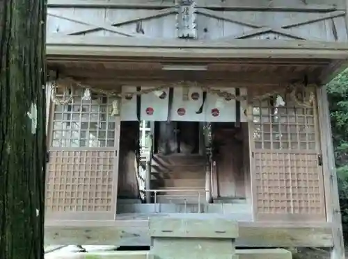 石見国一宮　物部神社の本殿・本堂