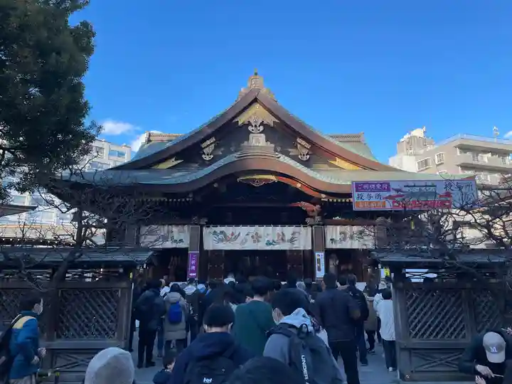 湯島天満宮の本殿・本堂