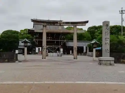 真清田神社の鳥居