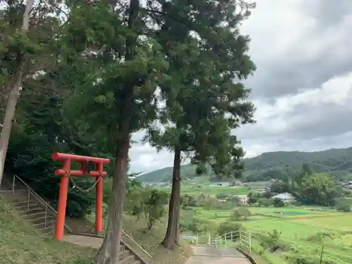 大嶽神社の景色