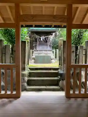 澳津社(一色森山)の本殿・本堂