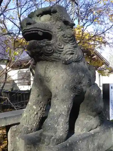 石狩八幡神社の狛犬
