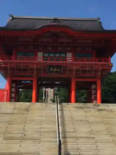 成田山名古屋別院大聖寺(犬山成田山)の山門・神門