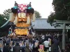 萩岡神社のお祭り