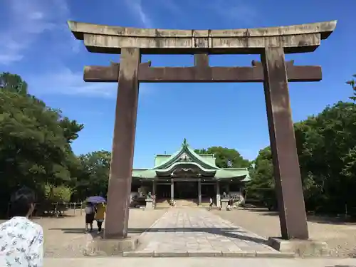 豊國神社の鳥居