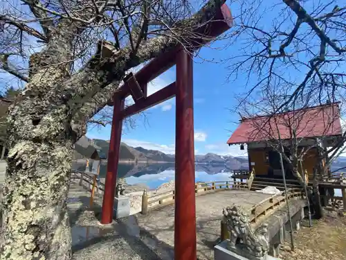 浮木神社の鳥居