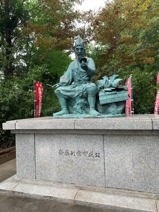 妻沼聖天山歓喜院の像