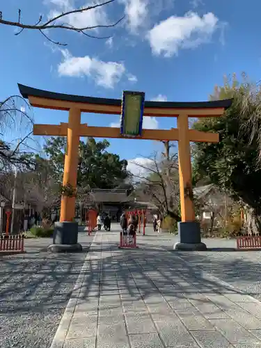 平野神社の鳥居