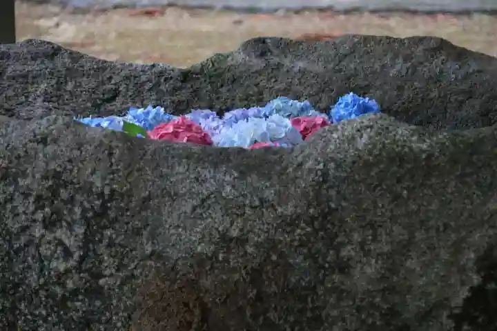 田村神社の手水舎