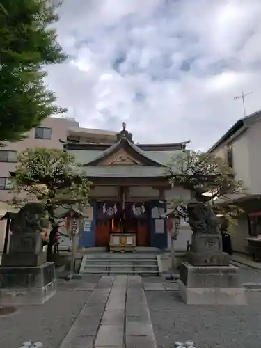 穏田神社の本殿・本堂