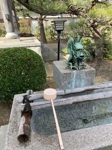 善福寺の手水舎