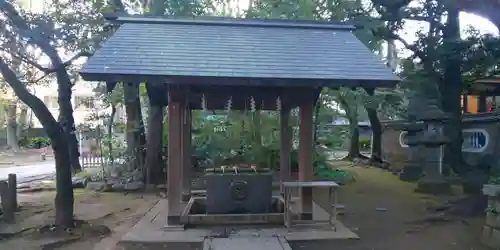赤坂氷川神社の手水舎