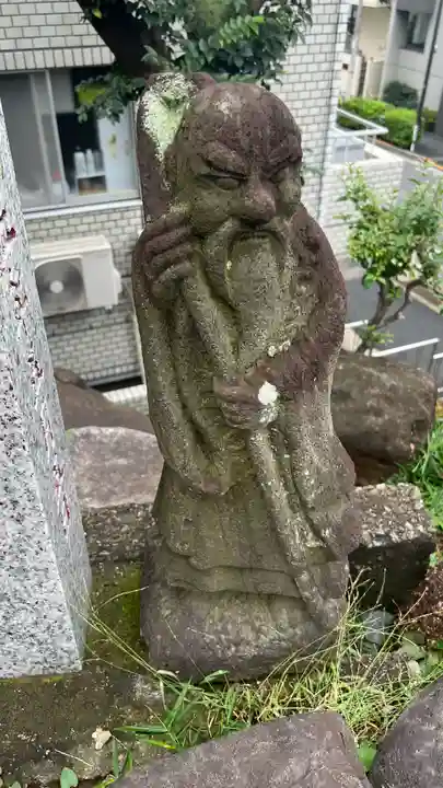 榎稲荷神社の像