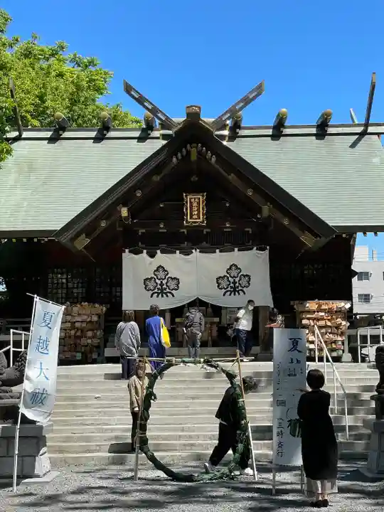 札幌諏訪神社の本殿・本堂