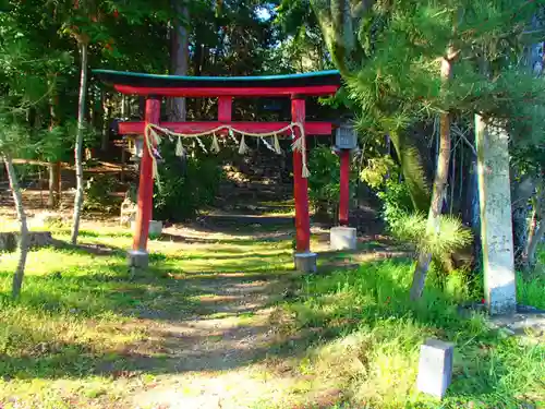 白山神社の鳥居