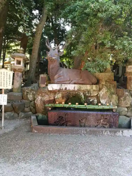 春日大社の手水舎