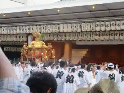 八坂神社御旅所のお祭り