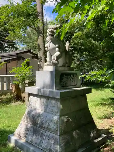 永山神社の狛犬