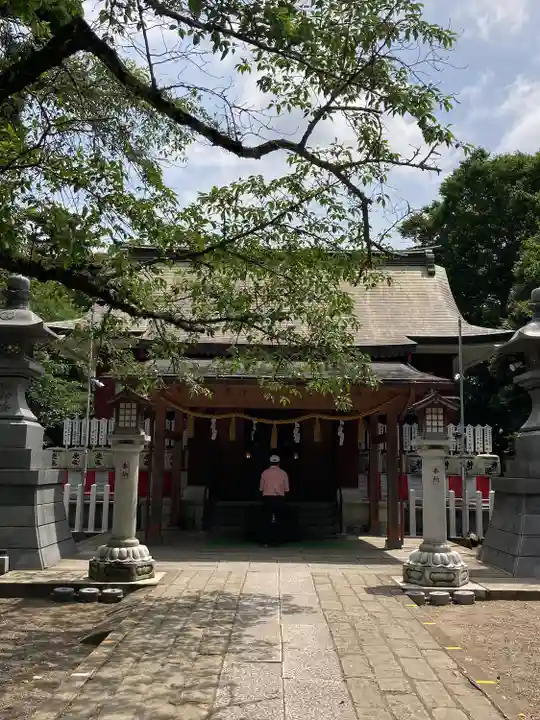 息栖神社の本殿・本堂