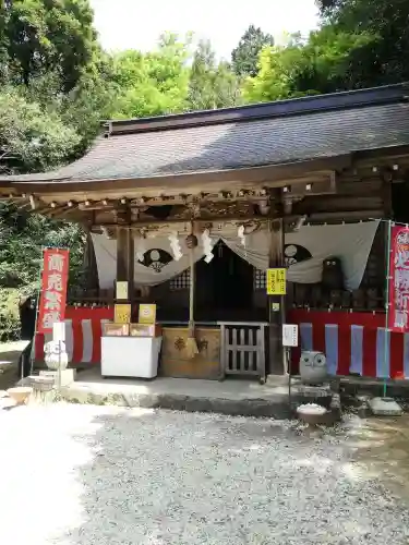 鷲子山上神社の本殿・本堂