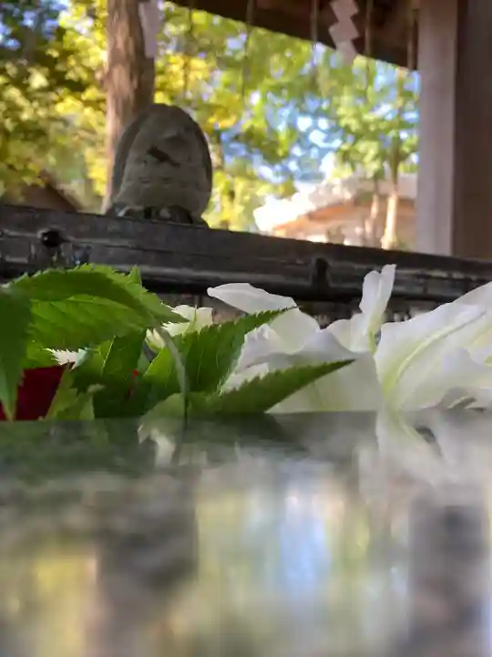 新琴似神社の手水舎