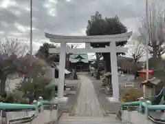 町田天満宮の鳥居