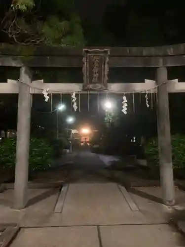 佐奈部神社の鳥居