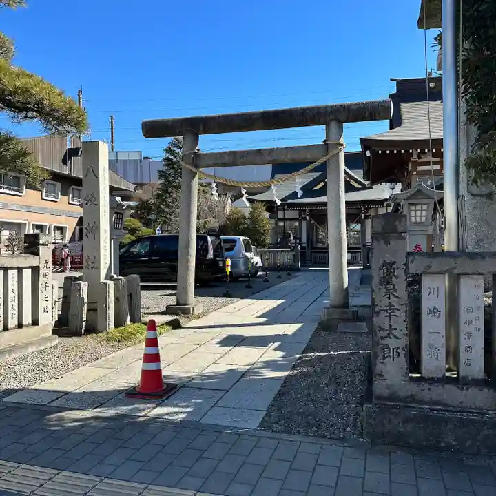 今泉八坂神社の鳥居