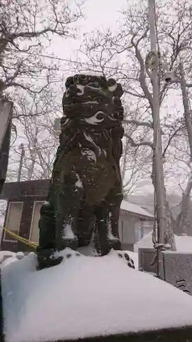 手稲神社の狛犬