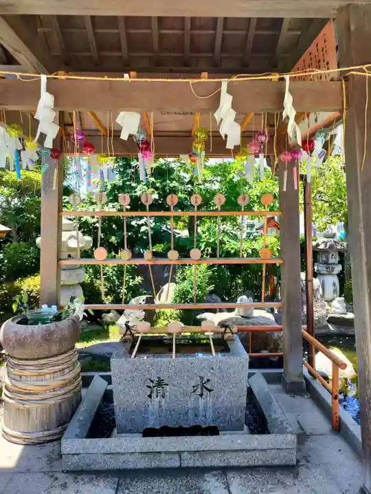 尾張猿田彦神社の手水舎
