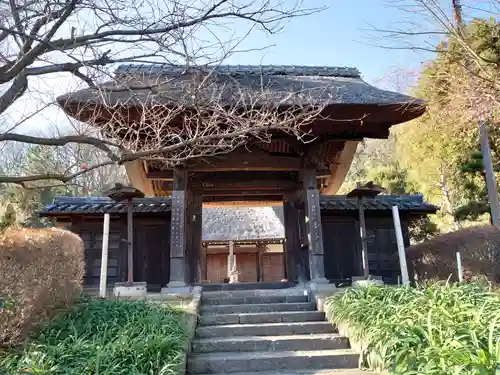 横浜　西方寺の山門・神門