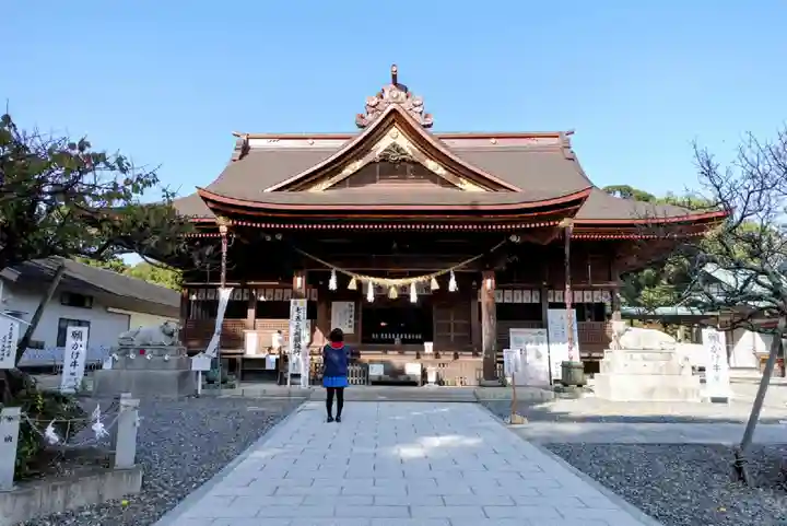 矢奈比賣神社(見付天神)の本殿・本堂
