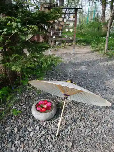 帯廣神社の手水