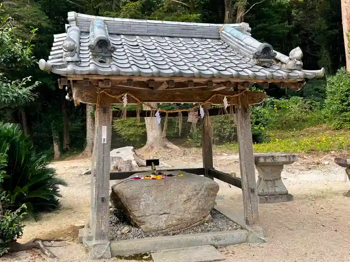 高祖神社の手水舎