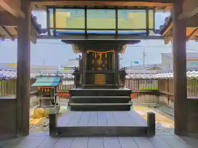 八幡社（中之郷）の本殿・本堂