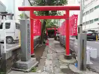 雷電稲荷神社の鳥居