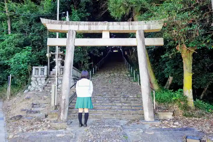 日長神社の鳥居
