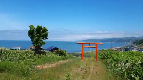 毘砂別神社の景色