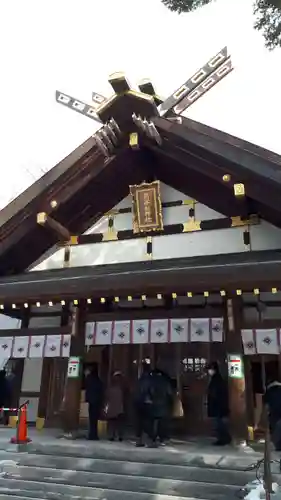 新琴似神社の本殿