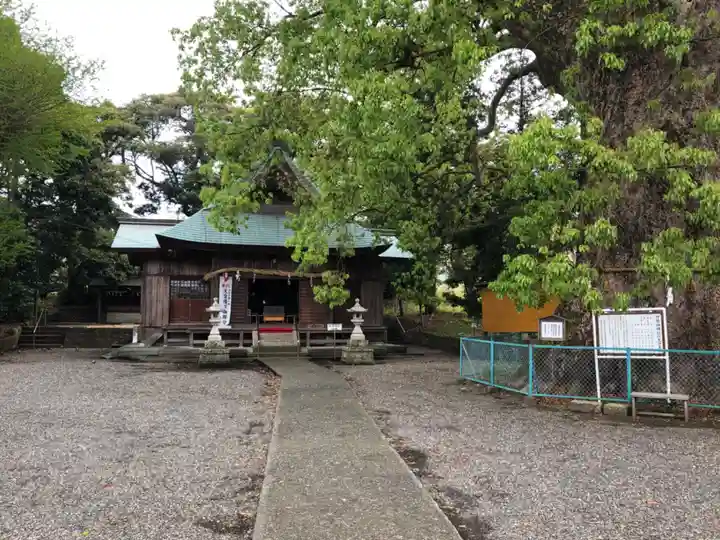 伊勢神明社の本殿・本堂