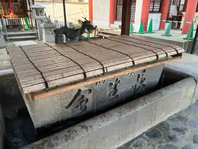 敷津松之宮　大国主神社の{uncategorized: "未分類", other: "その他", undefined: "問題あり", building: "その他建物", grave: "お墓", sacred_gate: "鳥居", guardian: "狛犬", statue: "像", buddha: "仏像", history: "歴史", nature: "自然", garden: "庭園", animal: "動物", pagoda: "塔", temizu: "手水舎", mountain_gate: "山門・神門", sanctuary: "本殿・本堂", subordinate: "末社・摂社", art: "芸術", scenery: "景色", jizo: "地蔵", ema: "絵馬", goshuin: "御朱印", omikuji: "おみくじ", items: "授与品その他", amulet: "お守り", goshuincho: "御朱印帳", eats: "食事", festival: "お祭り", votive_dance: "神楽", shichigosan: "七五三参", wedding: "結婚式", experience: "体験その他", initially: "初詣", around: "周辺", anti_infection: "感染症対策"}