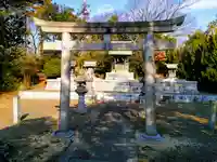 八幡社の鳥居