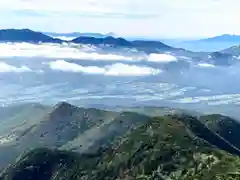 山家神社奥宮の景色