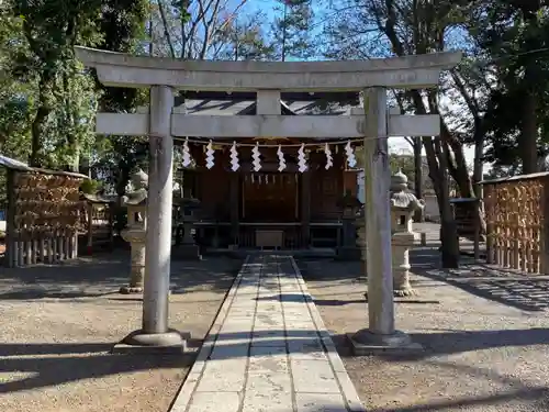 大國魂神社の鳥居