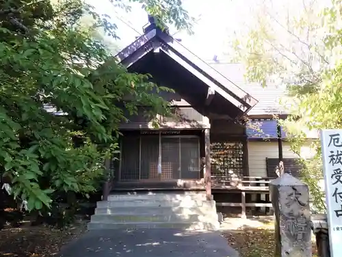 石狩八幡神社の本殿・本堂