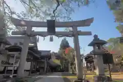 新熊野神社の鳥居