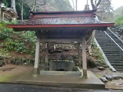 大矢田神社の手水舎