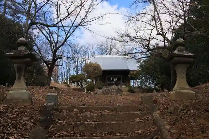 三渡神社の景色